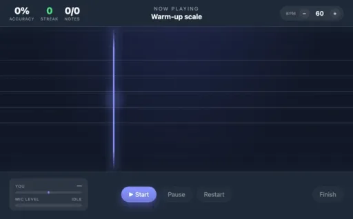 Music trainer